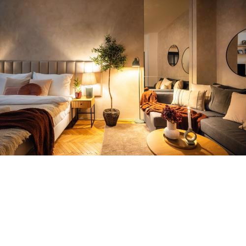 2BR 1,5Bath Chic City Suite near Wenceslas Square