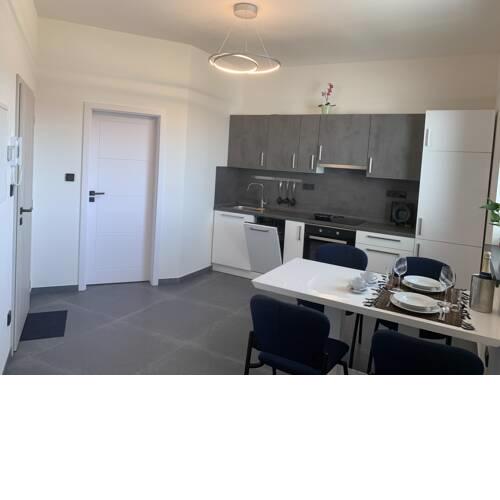 A new apartment, garden view, PB Residence Prague
