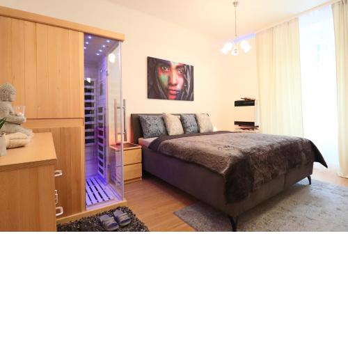 Apartment Relax Strašnice: with Private infra-sauna !
