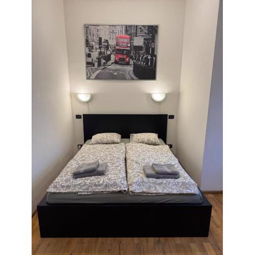 Cosy Studio with terrace near Florenc