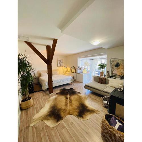Flat with heart and art nearby centre of the Prague