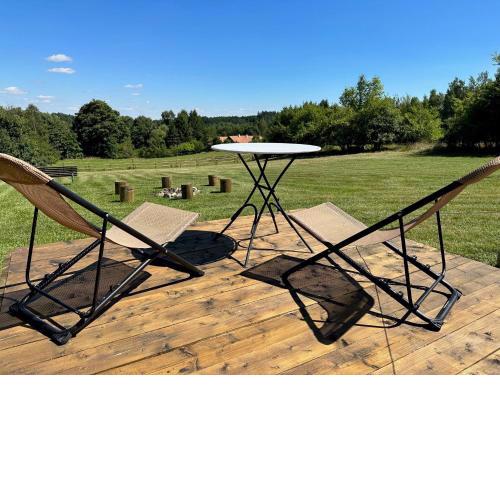 Glamping Návary s bazénem