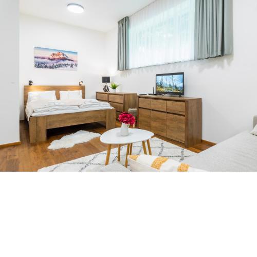 Horský apartmán v resortu se službami a wellness