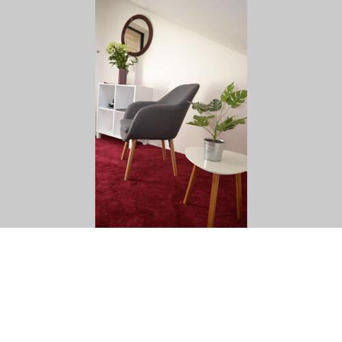 One room in a cherry orchard