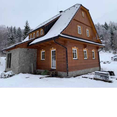 Roubenka u řeky - Kouty nad Desnou