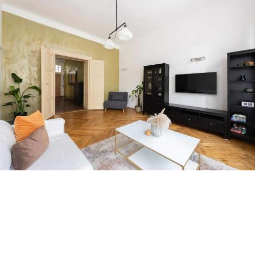 Spacious apartment with balcony at Wenceslas Sq